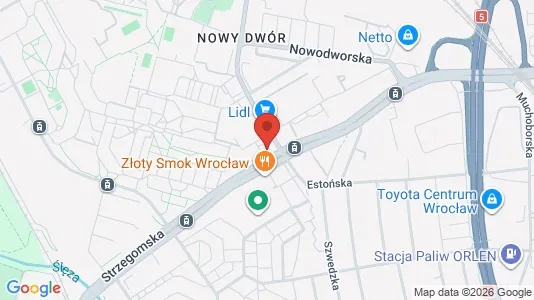 Office spaces for rent i Wrocław - kort over placeringen