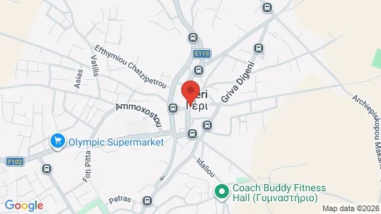 Nieruchomości komercyjne Na sprzedaż i Nikozja Geri - kort over placeringen