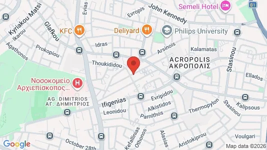 Nieruchomości komercyjne Na sprzedaż i Nikozja Strovolos - kort over placeringen