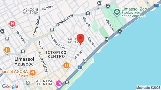 Nieruchomości komercyjne Na sprzedaż i Limassol - kort over placeringen