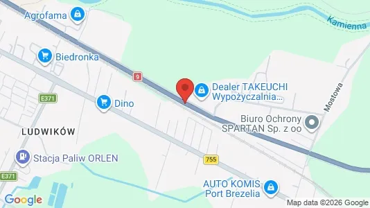 Kontorlokaler til leje i Ostrowiecki - kort over placeringen