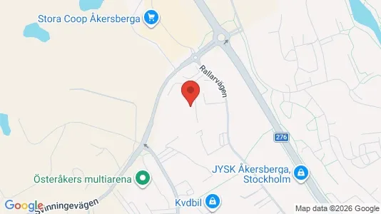 Lokale biurowe Do wynajęcia i Österåker - kort over placeringen
