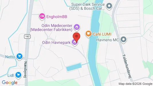 Toimistotilat Vuokrattavana i Odense C - kort over placeringen