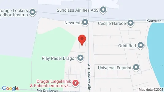 Commercial properties for rent i Dragør - kort over placeringen
