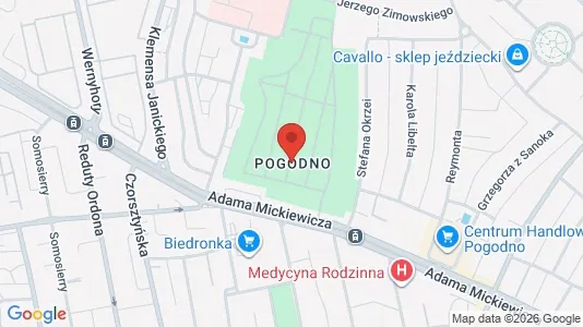 Office spaces for rent i Szczecin - kort over placeringen