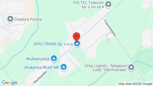 Lokale biurowe Do wynajęcia i Łódź - kort over placeringen