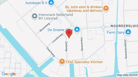 Lokaler til leie i Lelystad - kort over placeringen