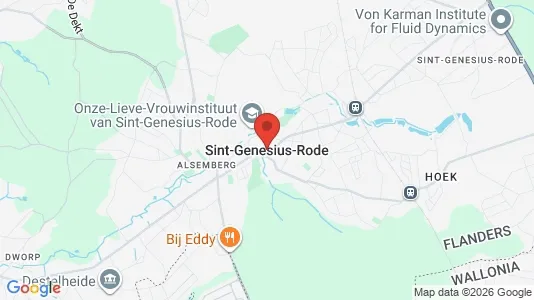 Office spaces for rent i Sint-Genesius-Rode - kort over placeringen