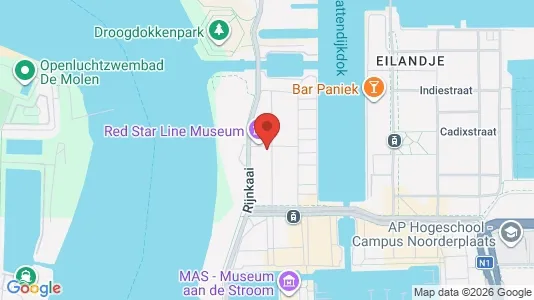Office spaces for rent i Stad Antwerp - kort over placeringen