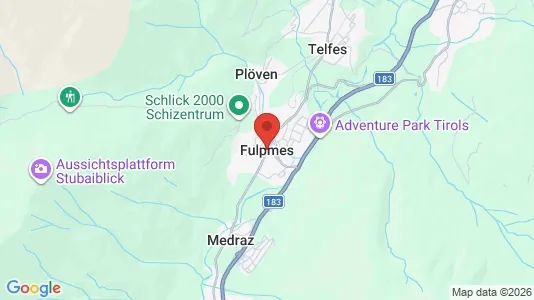 Nieruchomości przemysłowe Do wynajęcia i Fulpmes - kort over placeringen