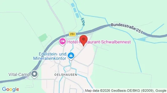 Industrial properties for rent i Kassel - kort over placeringen