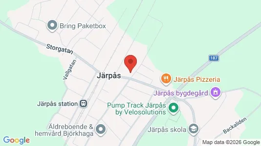 Commercial properties for rent i Lidköping - kort over placeringen