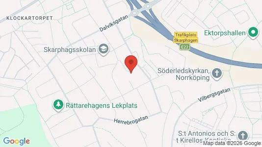 Commercial properties for sale i Norrköping - kort over placeringen
