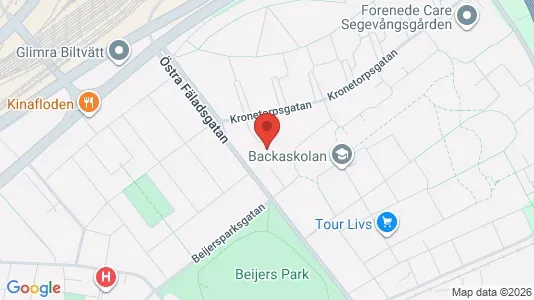 Warehouses for rent i Kirseberg - kort over placeringen
