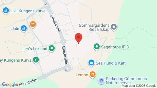 Kontorer til leie i Huddinge - kort over placeringen