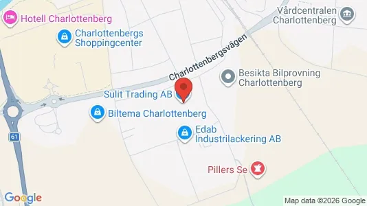 Værkstedslokaler til leje i Eda - kort over placeringen