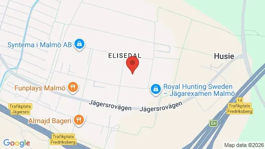 Warehouses for rent i Fosie - kort over placeringen