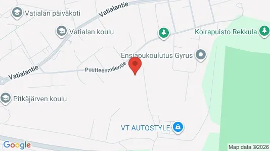 Almacenes En alquiler i Kangasala - kort over placeringen