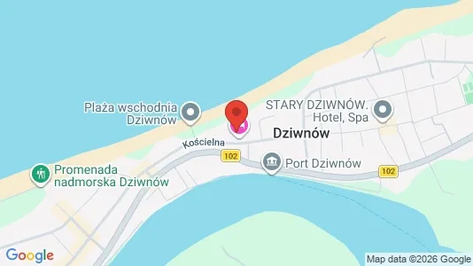 Office spaces for sale i Kamieński - kort over placeringen