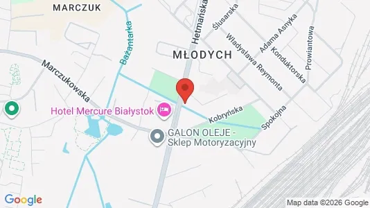 Büros zum Kauf i Białystok - kort over placeringen