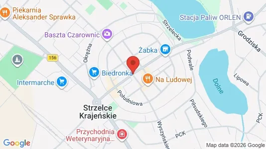 Espacios de oficina En venta i Strzelecko-Drezdenecki - kort over placeringen