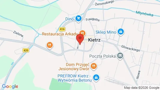 Espacios de oficina En venta i Głubczycki - kort over placeringen