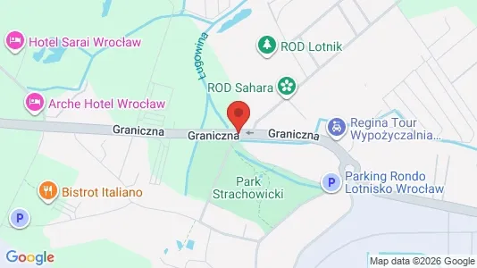 Office spaces for sale i Wrocław - kort over placeringen