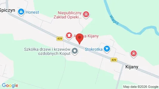 Kontorlokaler til salg i Łęczyński - kort over placeringen