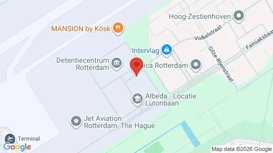 Lokaler til leje i Rotterdam Overschie - kort over placeringen