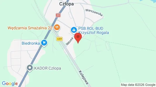 Espacios de oficina En venta i Wałecki - kort over placeringen