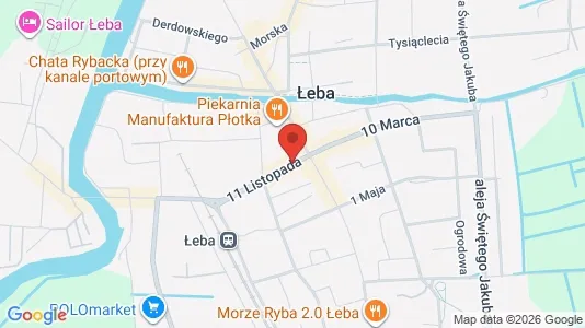 Lokale biurowe Na sprzedaż i Lęborski - kort over placeringen