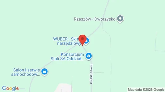 Lokale biurowe Do wynajęcia i Rzeszów - kort over placeringen