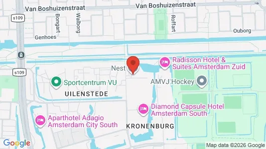 Gewerbeflächen zur Miete i Amstelveen - kort over placeringen