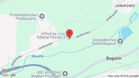 Kontorlokaler til leje i Poznań - kort over placeringen