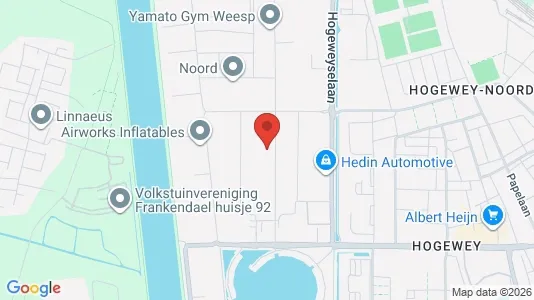 Propiedades comerciales En alquiler i Weesp - kort over placeringen