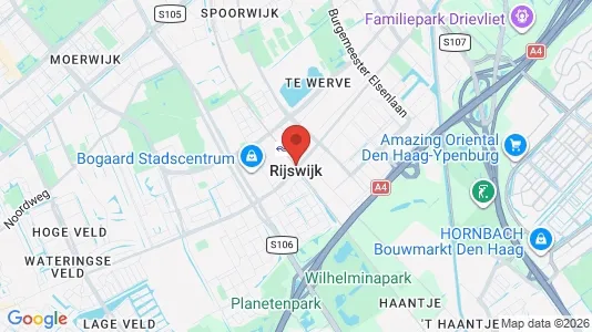 Kontorlokaler til leje i Rijswijk - kort over placeringen