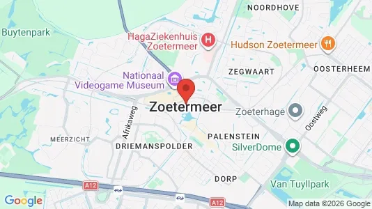 Tiendas En alquiler i Zoetermeer - kort over placeringen