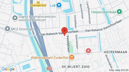 Espacios de oficina En alquiler i Groningen - kort over placeringen