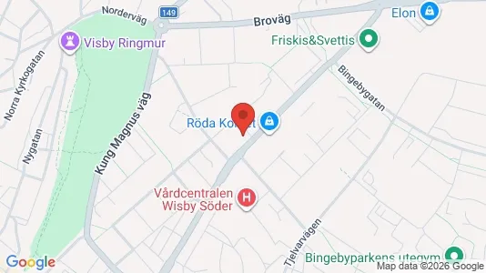 Propiedades comerciales En venta i Gotland - kort over placeringen