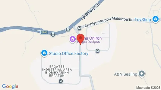 Commercial properties for sale i Ergates - kort over placeringen