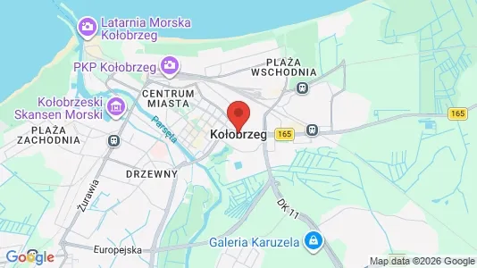 Butikslokaler för uthyrning i Kołobrzeski - kort over placeringen