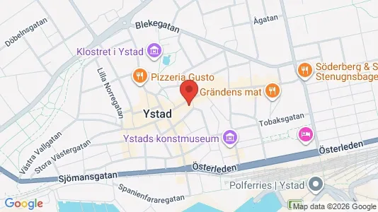 Liikekiinteistöt Vuokrattavana i Ystad - Kuva Google Street Viewstä