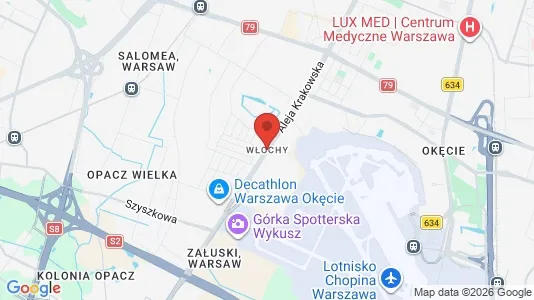Tiendas En alquiler i Varsovia Włochy - kort over placeringen