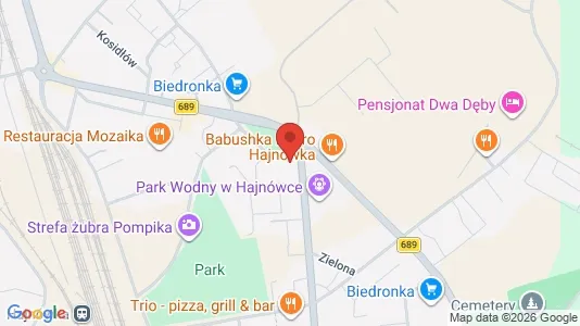 Espacios de oficina En alquiler i Hajnowski - kort over placeringen