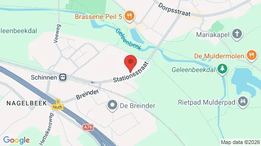 Commercial properties for rent i Schinnen - kort over placeringen