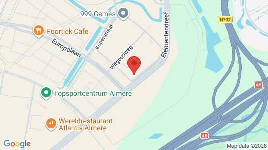 Lokaler til leie i Almere - kort over placeringen