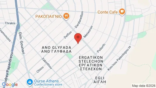 Büros zur Miete i Glyfada - kort over placeringen