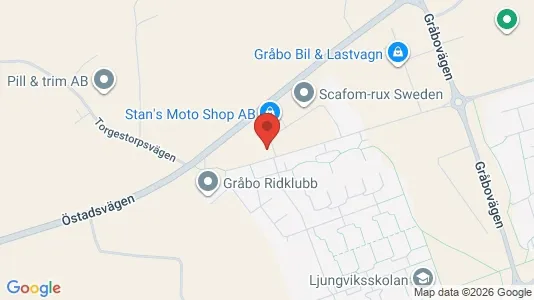 Magazyny Do wynajęcia i Lerum - kort over placeringen
