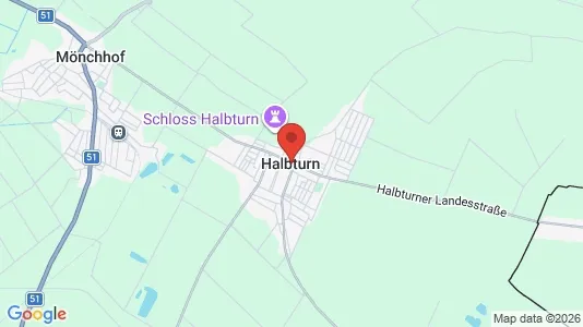 Propiedades industriales En alquiler i Halbturn - kort over placeringen