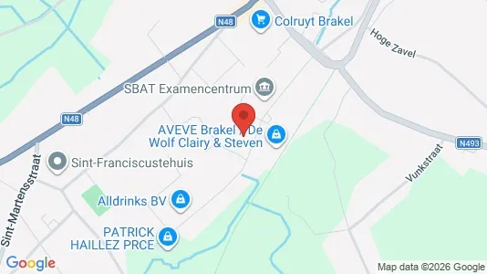 Commercial properties for rent i Zottegem - kort over placeringen
